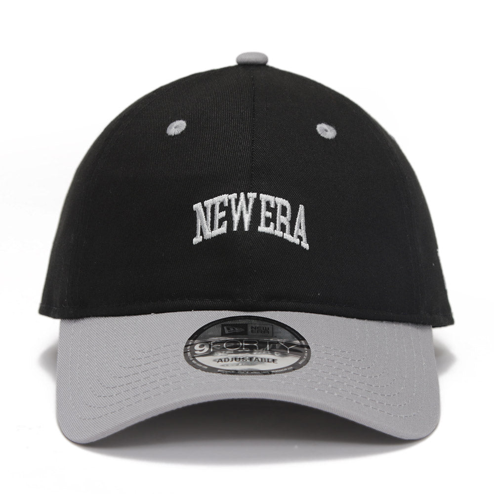 New Era Wordmark Seasonal Black 9FORTY Unstructured Adjustable Cap (PH Exclusive)