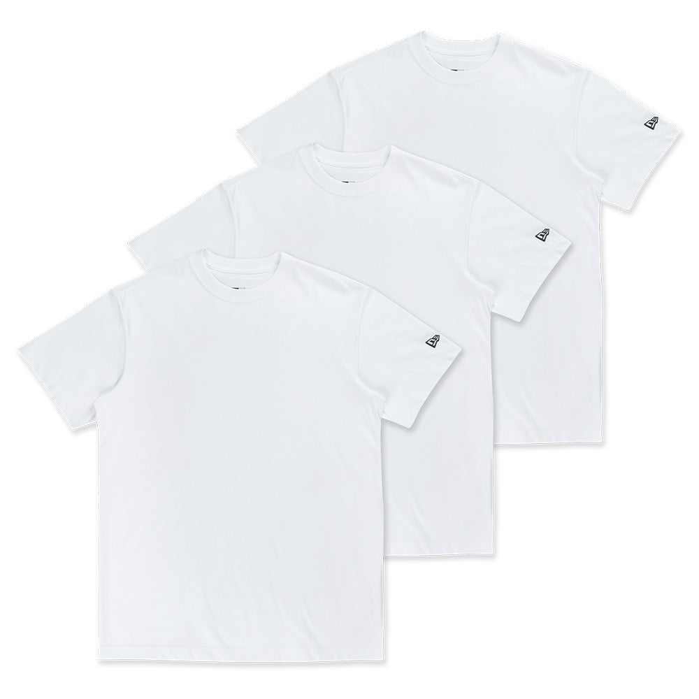 New Era 3 Pack COOLERA White Short Sleeve T-Shirt