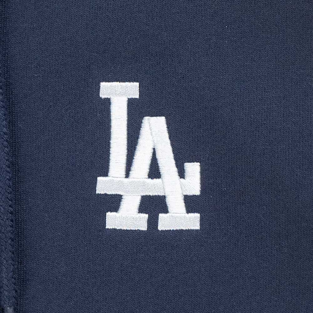 Los Angeles Dodgers MLB Timeless Minimal Navy Zip Hoodie