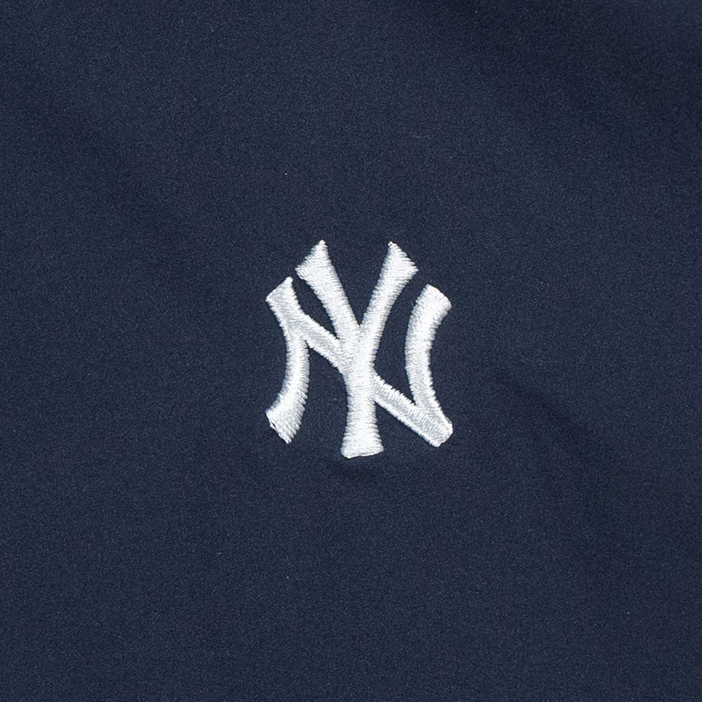 New York Yankees MLB Timeless Minimal Purple Windbreaker Hoodie