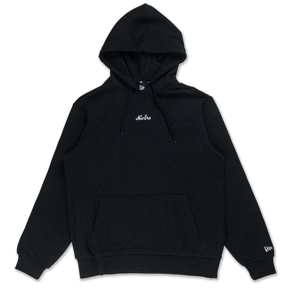 New Era Script Timeless Minimal Black Hoodie