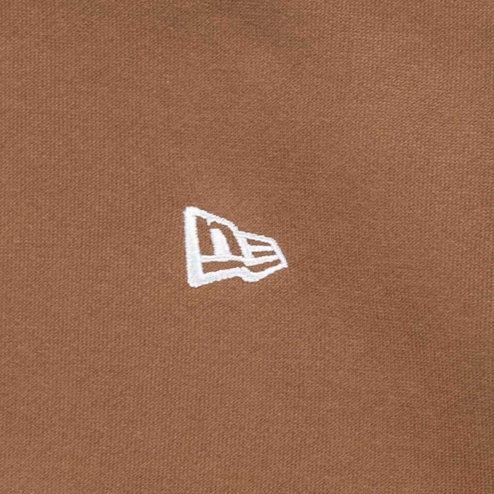 New Era Flag Timeless Minimal Toffee Brown Hoodie