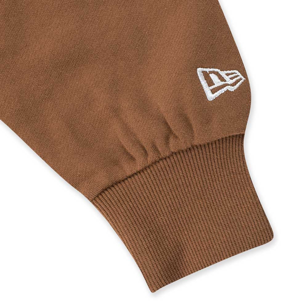 New Era Flag Timeless Minimal Toffee Brown Hoodie