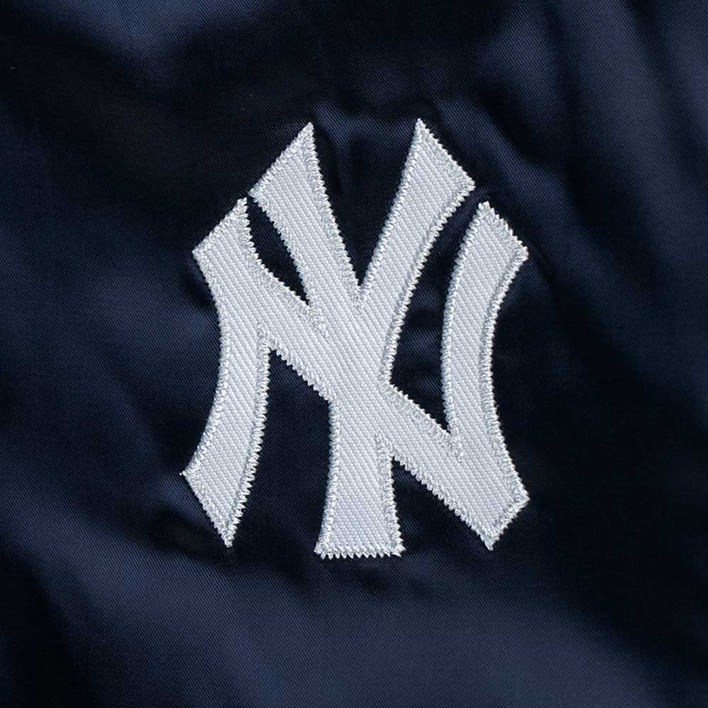 New York Yankees MLB Timeless Minimal Navy and White Jacket