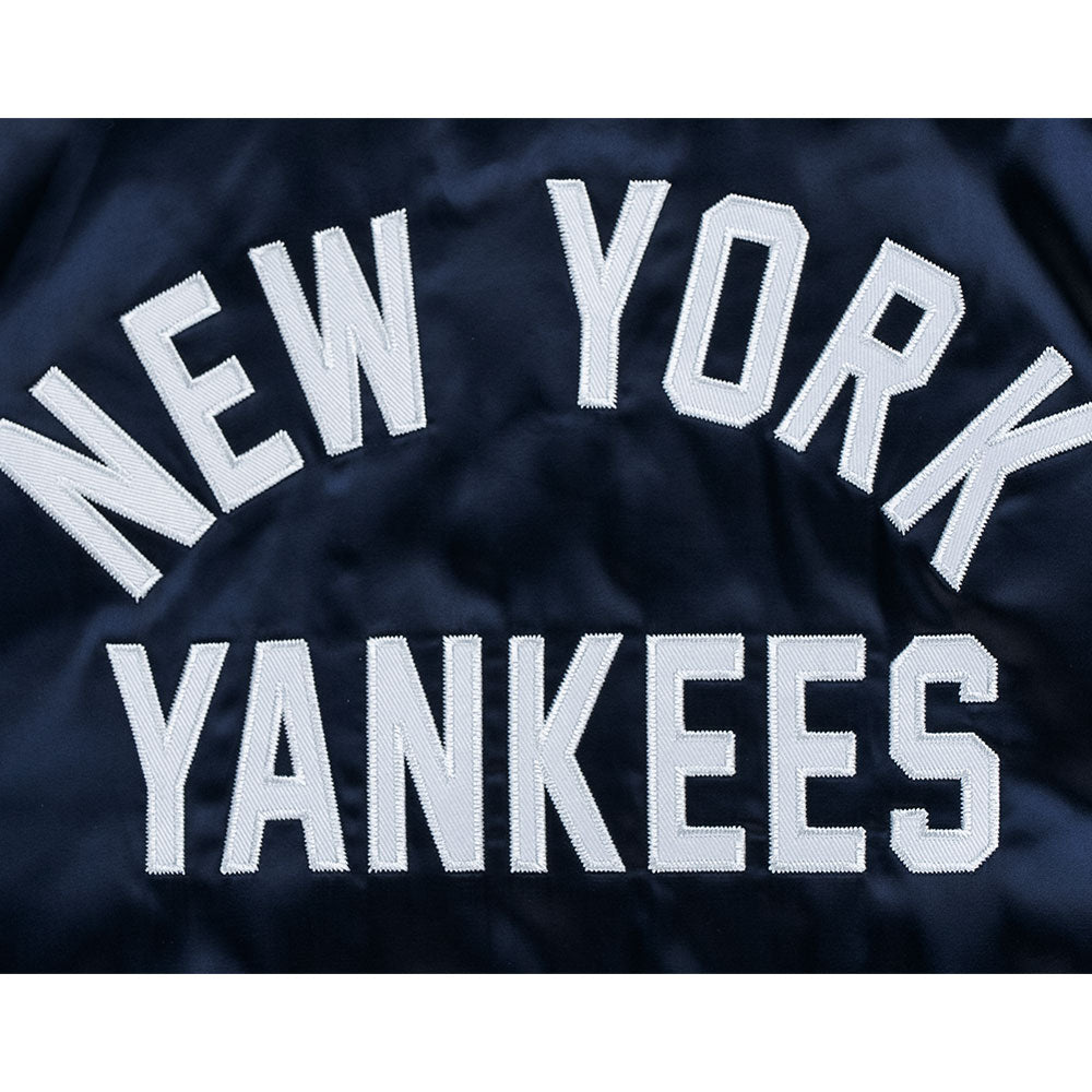 New York Yankees MLB Timeless Minimal Navy and White Jacket