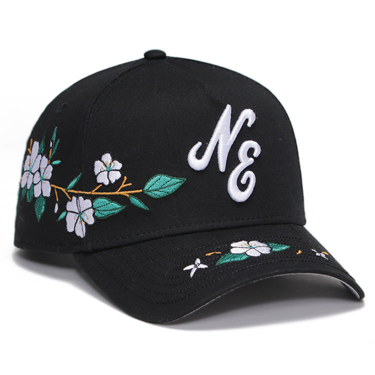 New Era Philippines 9th Anniversary NE Script Sampaguita Black 9FORTY A-Frame Snapback Cap (PH EXCLUSIVE)