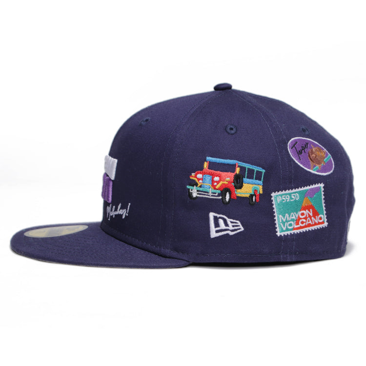 New Era Philippines 9th Anniversary Mabuhay Light Navy 59FIFTY Fitted Cap (PH EXCLUSIVE)