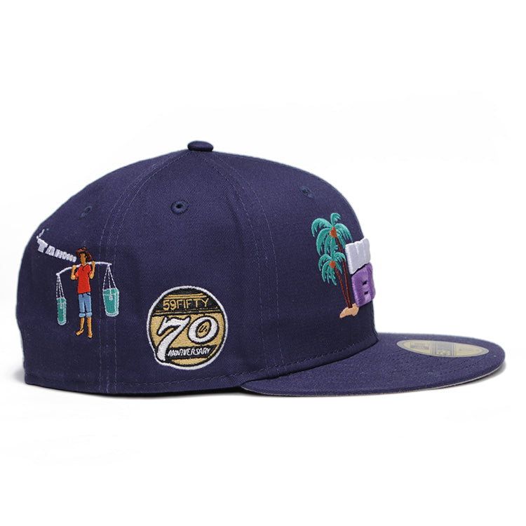 New Era Philippines 9th Anniversary Mabuhay Light Navy 59FIFTY Fitted Cap (PH EXCLUSIVE)