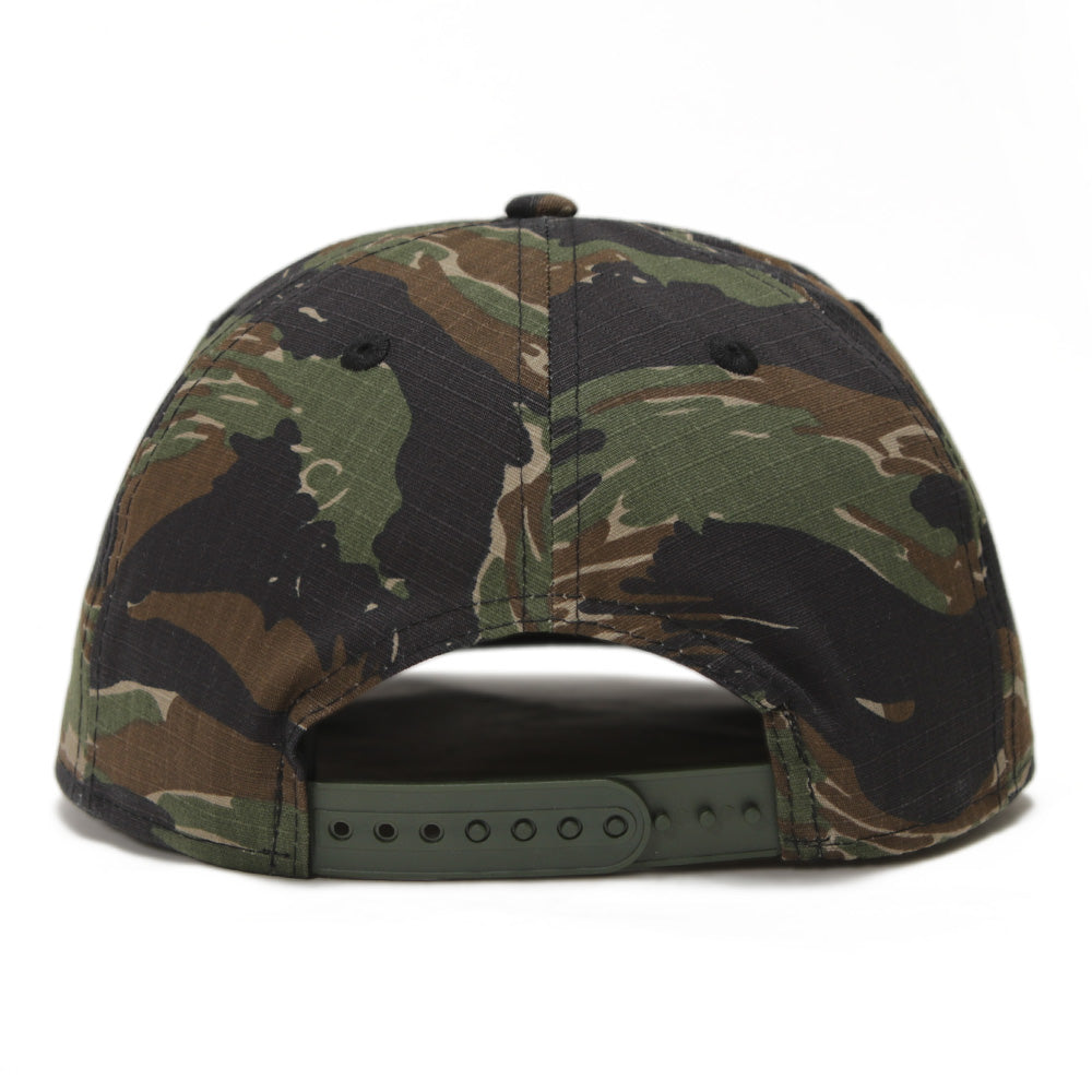 New Era Tiger Camo 9FIFTY A-Frame Retro Crown Snapback Cap