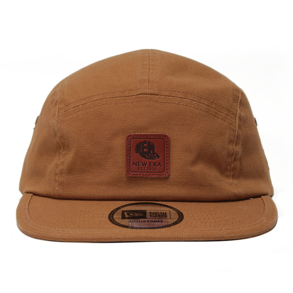 New Era Vintage Canvas Light Bronze Buckle Strap Camper Cap