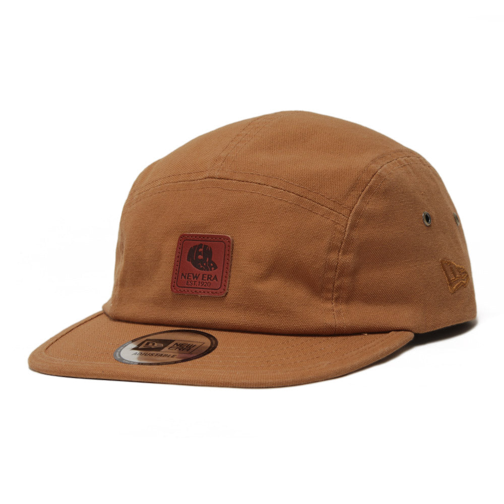 New Era Vintage Canvas Light Bronze Buckle Strap Camper Cap