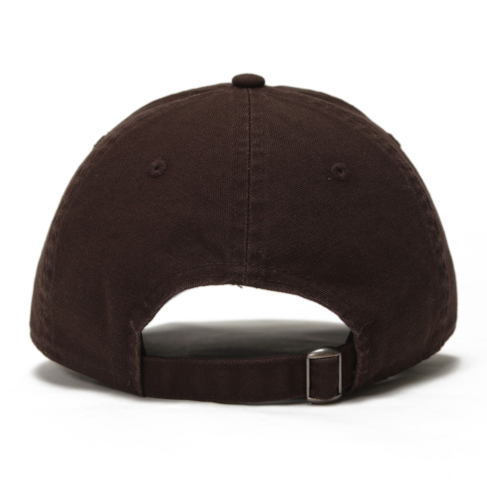 New Era New York Yankees MLB Vintage Canvas Brown Suede 9FORTY Unstructured Cap