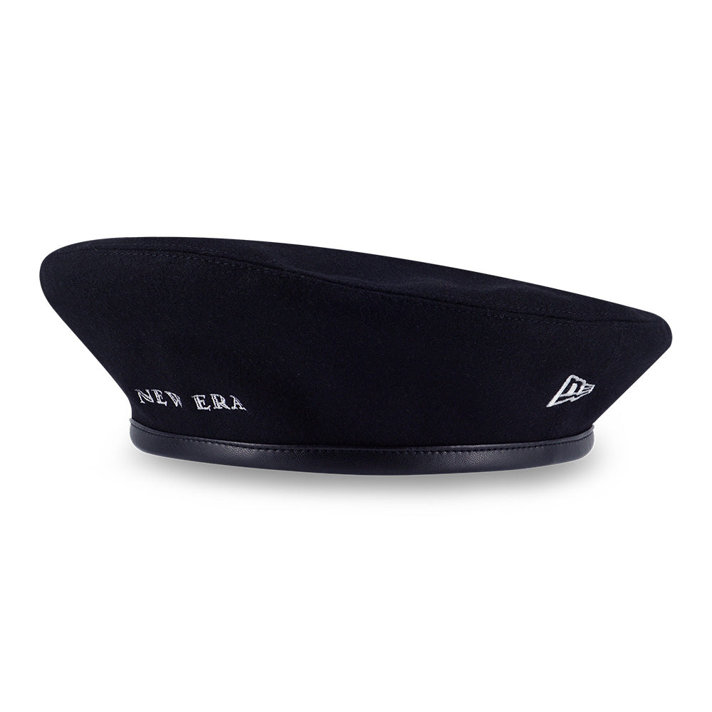 New Era Basic Black Tropic Knit Beret