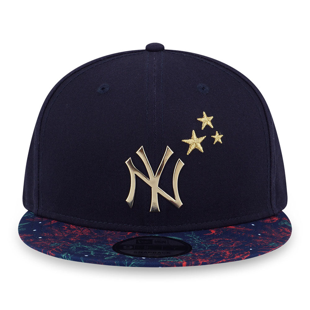 New Era New York Yankees MLB Winter Whisper Navy 9FIFTY Snapback Cap