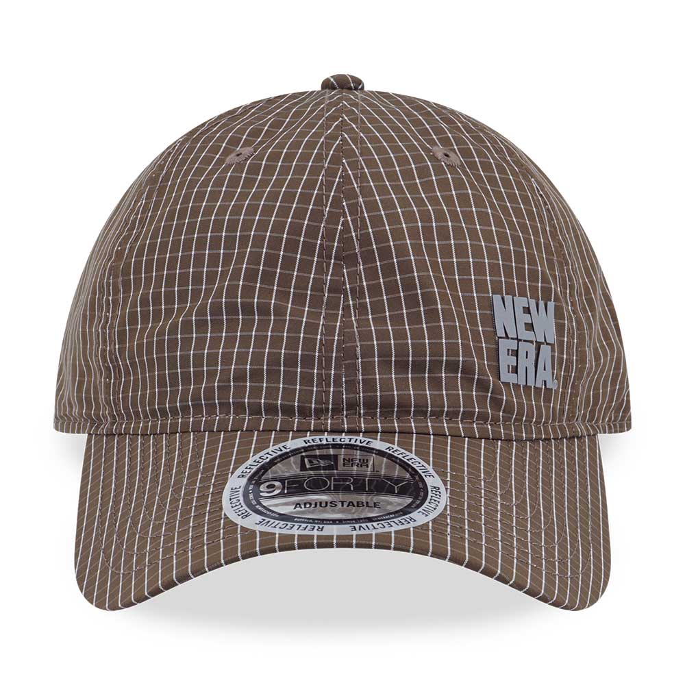 New Era Wordmark Wild Botanica Brown 9FORTY Unstructured Adjustable Cap