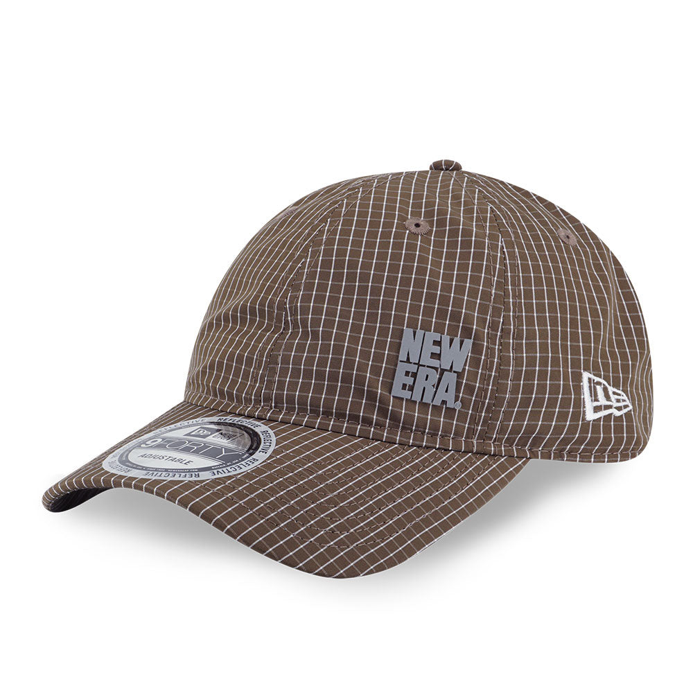 New Era Wordmark Wild Botanica Brown 9FORTY Unstructured Adjustable Cap