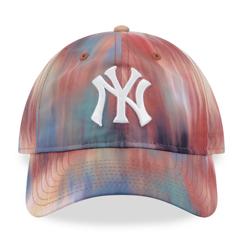 New Era New York Yankees MLB Surreal Nature Red Blue 9FORTY Unstructured Adjustable Cap