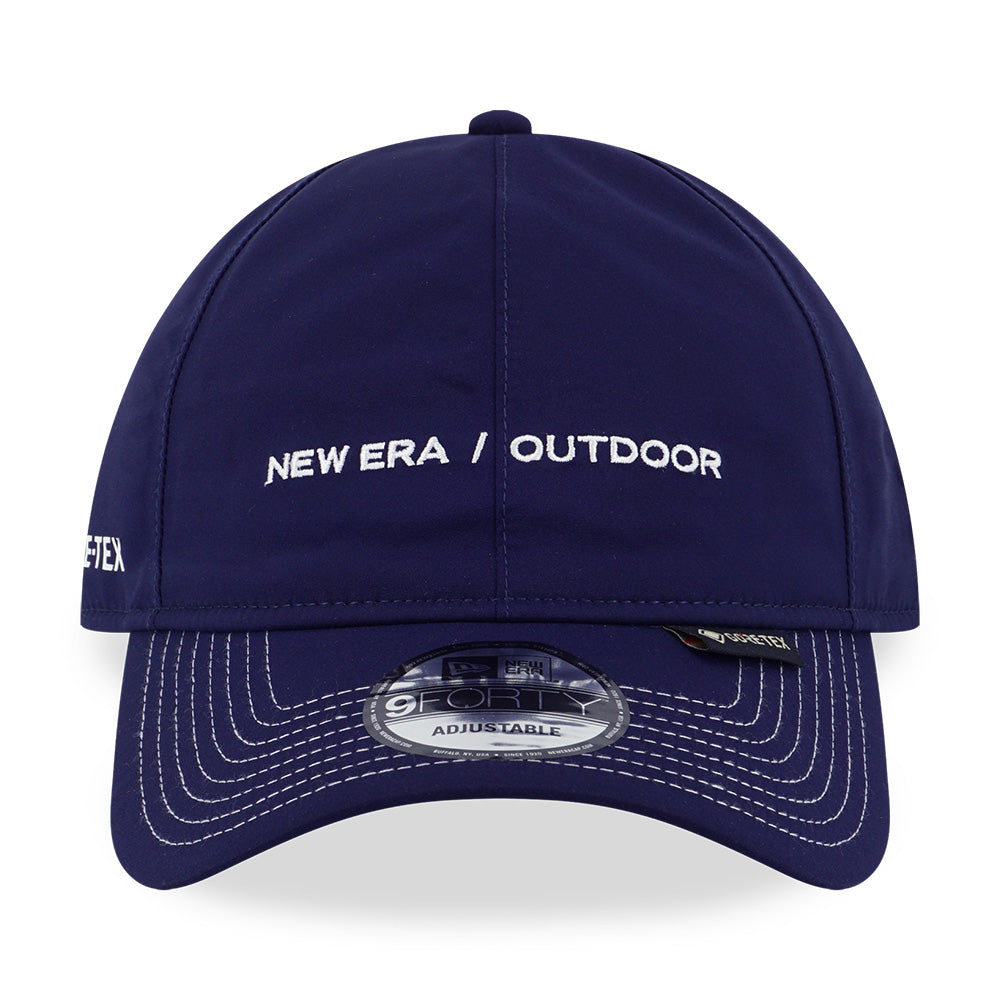 New Era Wordmark Gore-Tex Navy 9FORTY Unstructured Adjustable Cap