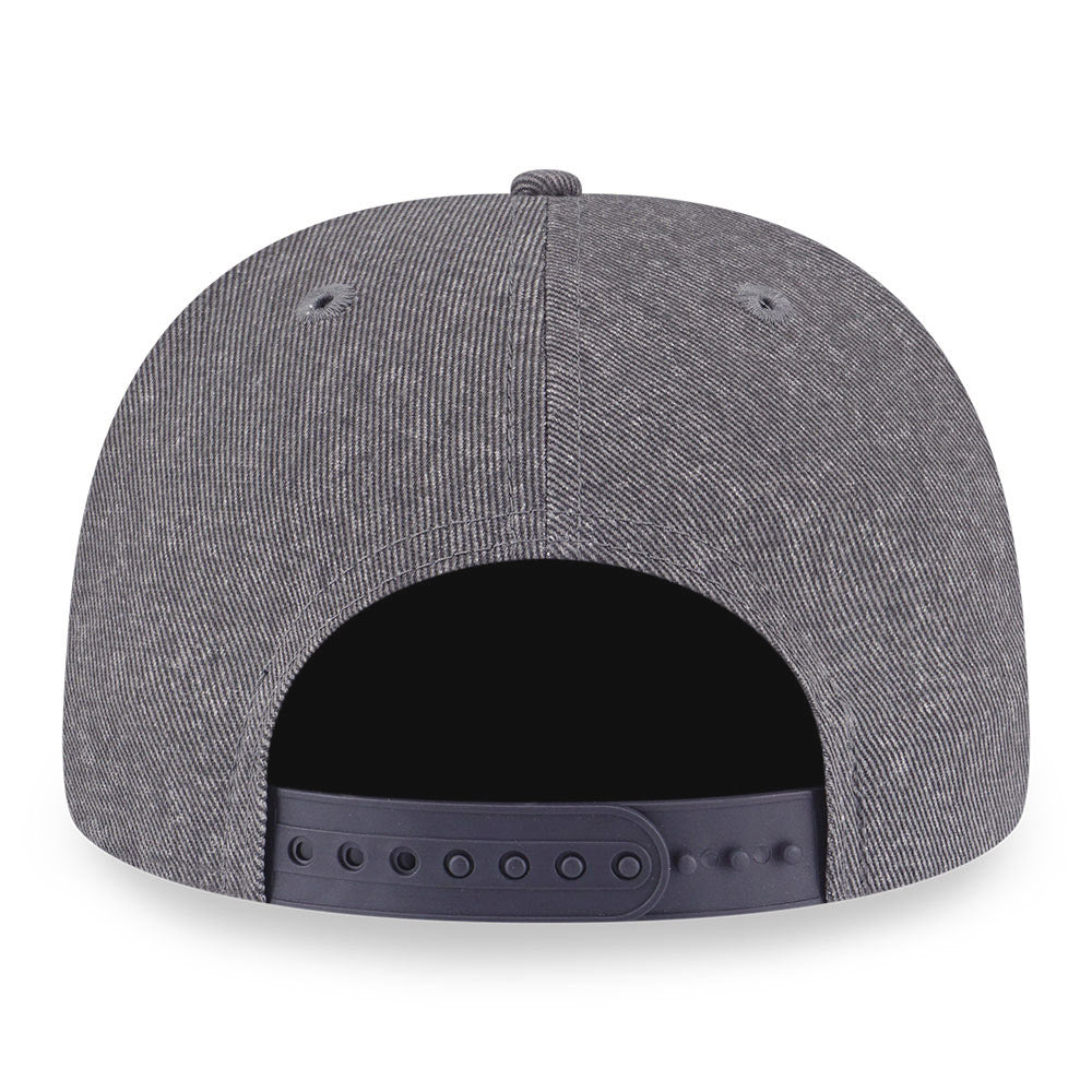 New Era Wordmark ODE TO NY Gray 9FORTY A-Frame Snapback Cap