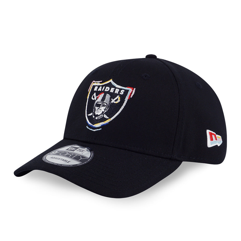 New Era Las Vegas Raiders NFL Tint Brush Black 9FORTY Adjustable Cap