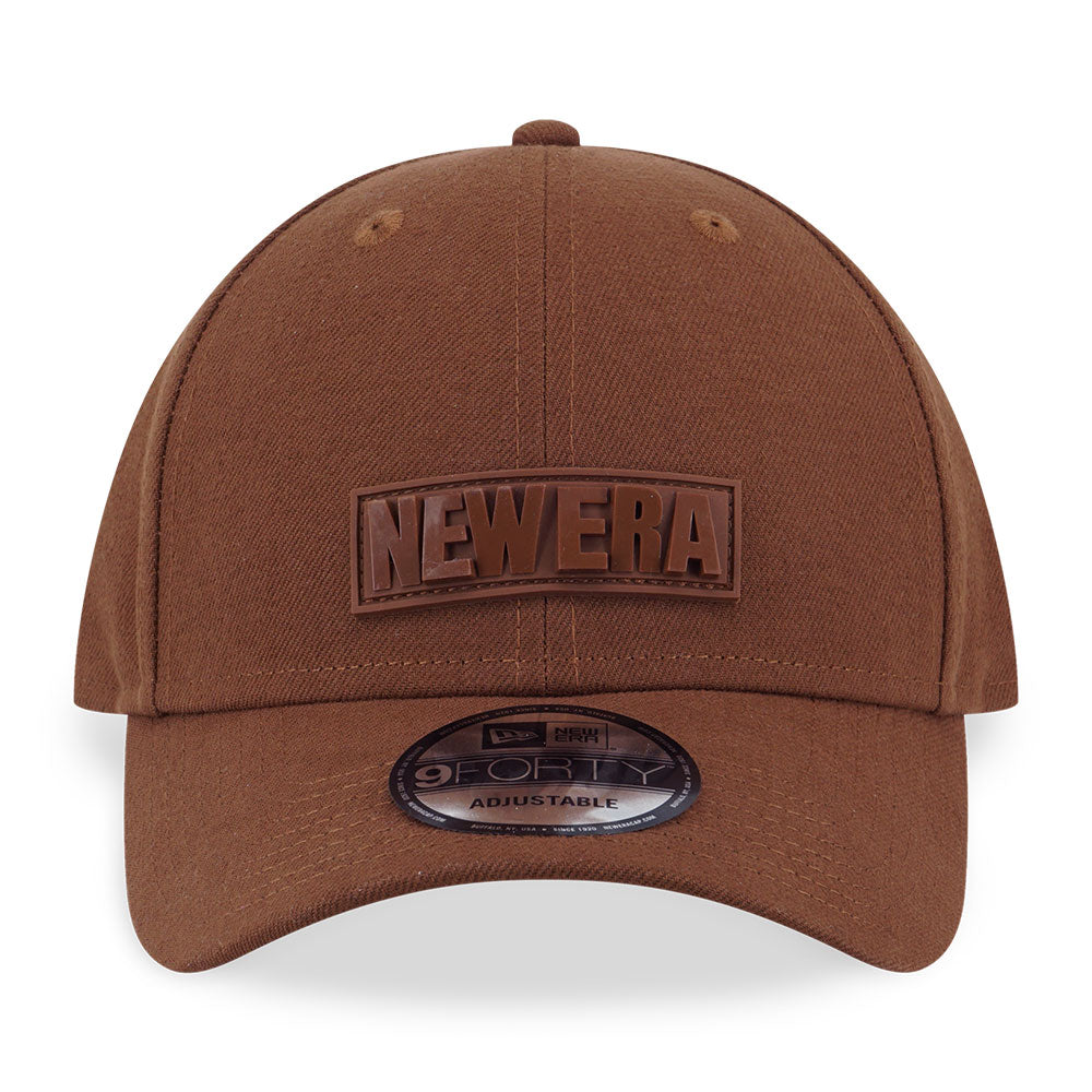 New Era Tonal Box Logo Toffee 9FORTY Adjustable Cap