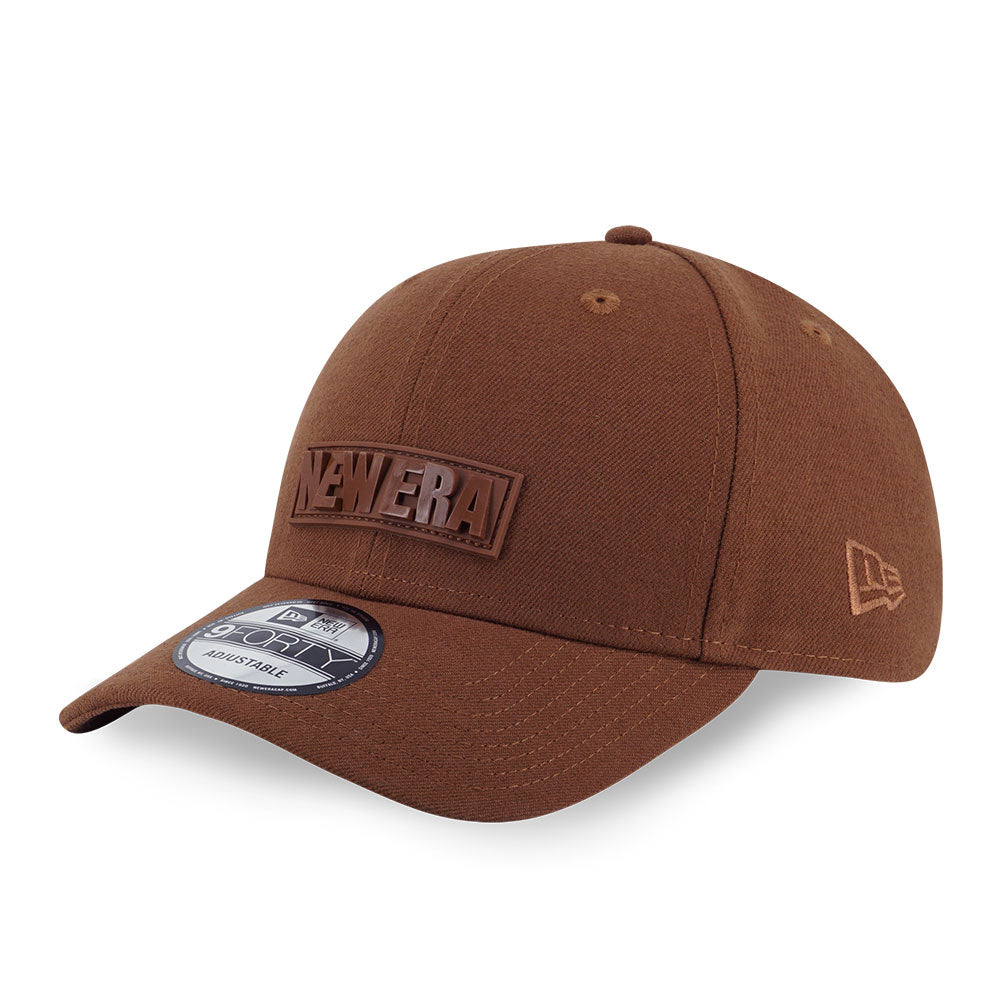 New Era Tonal Box Logo Toffee 9FORTY Adjustable Cap