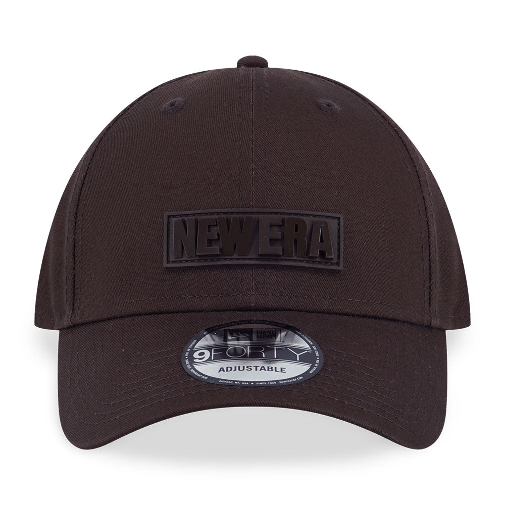 New Era Tonal Box Logo Chocolate 9FORTY Adjustable Cap