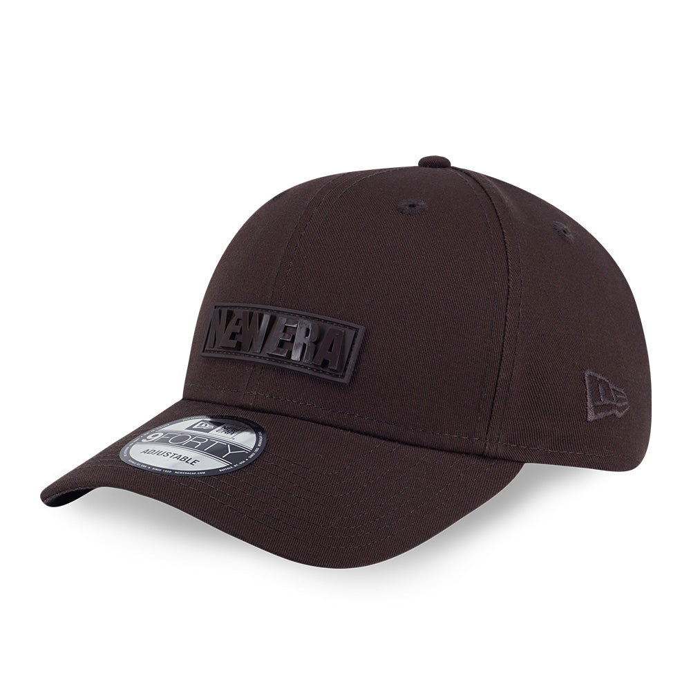 New Era Tonal Box Logo Chocolate 9FORTY Adjustable Cap