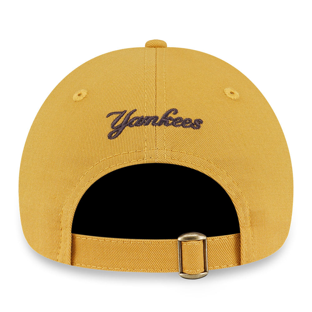 New Era New York Yankees MLB color Era Mini Logo Yellow Mustard 9FORTY Adjustable Cap