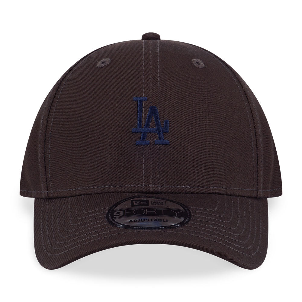 New Era Los Angeles Dodgers MLB Color Era Mini Logo Chocolate 9FORTY Adjustable Cap