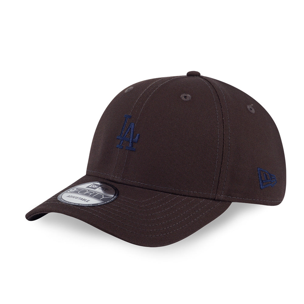 New Era Los Angeles Dodgers MLB Color Era Mini Logo Chocolate 9FORTY Adjustable Cap