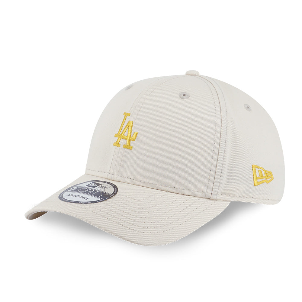 New Era Los Angeles Dodgers MLB Color Era Mini Logo Light Cream 9FORTY Adjustable Cap