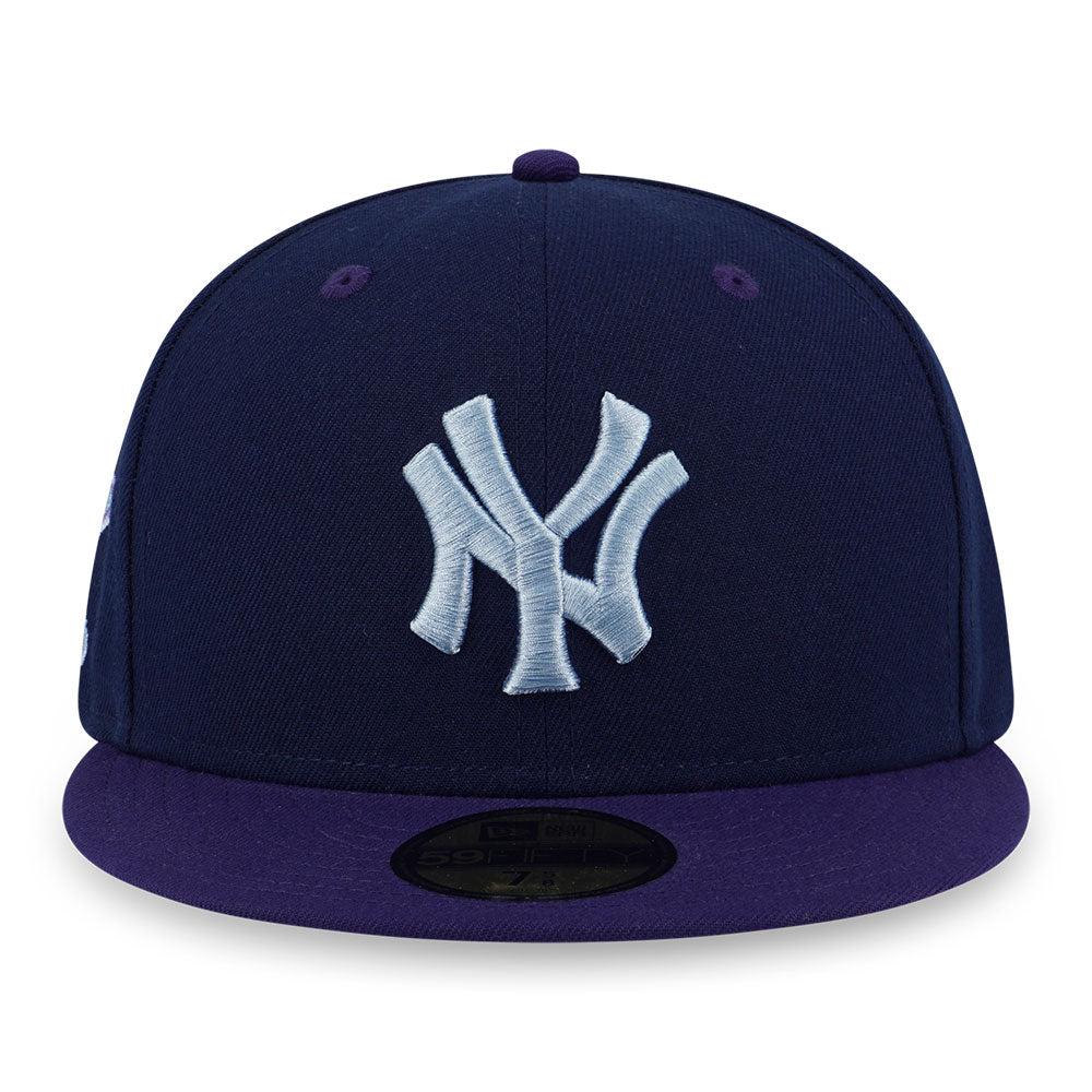 New Era New York Yankees MLB 5950 Pack Stellar Shadows Oceanside Blue 59FIFTY Fitted Cap