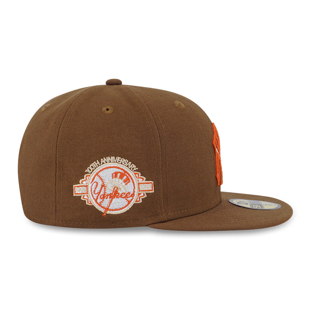 New Era MLB New York Yankees 5950 Pack Smoky Sizzle Toffee 59FIFTY Fitted Cap