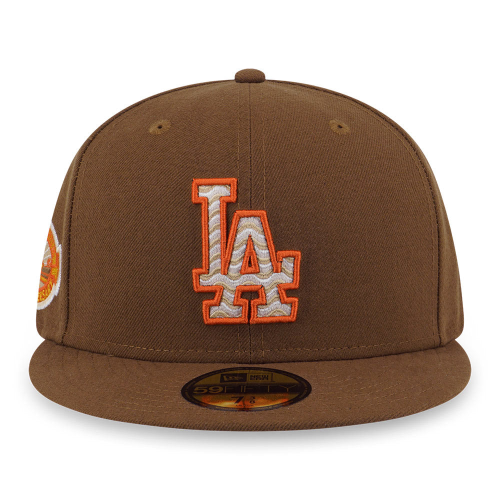 New Era Los Angeles Dodgers MLB 5950 Pack Smoky Sizzle Toffee 59FIFTY Fitted Cap