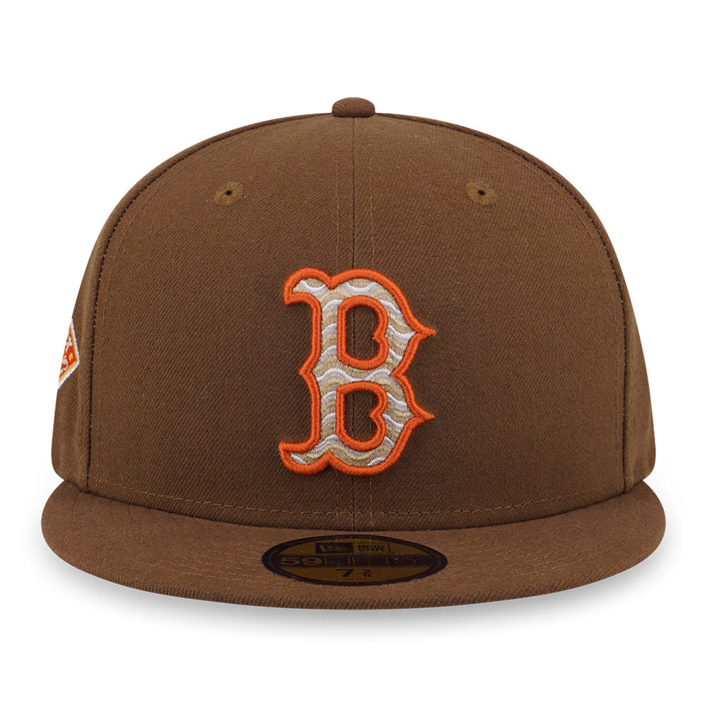 New Era Boston Red Sox MLB 5950 Pack Smoky Sizzle Toffee 59FIFTY Fitted Cap