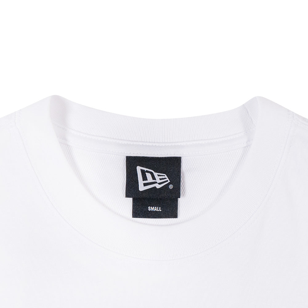 New Era Tonal Wordmark White Short Sleeve T-Shirt