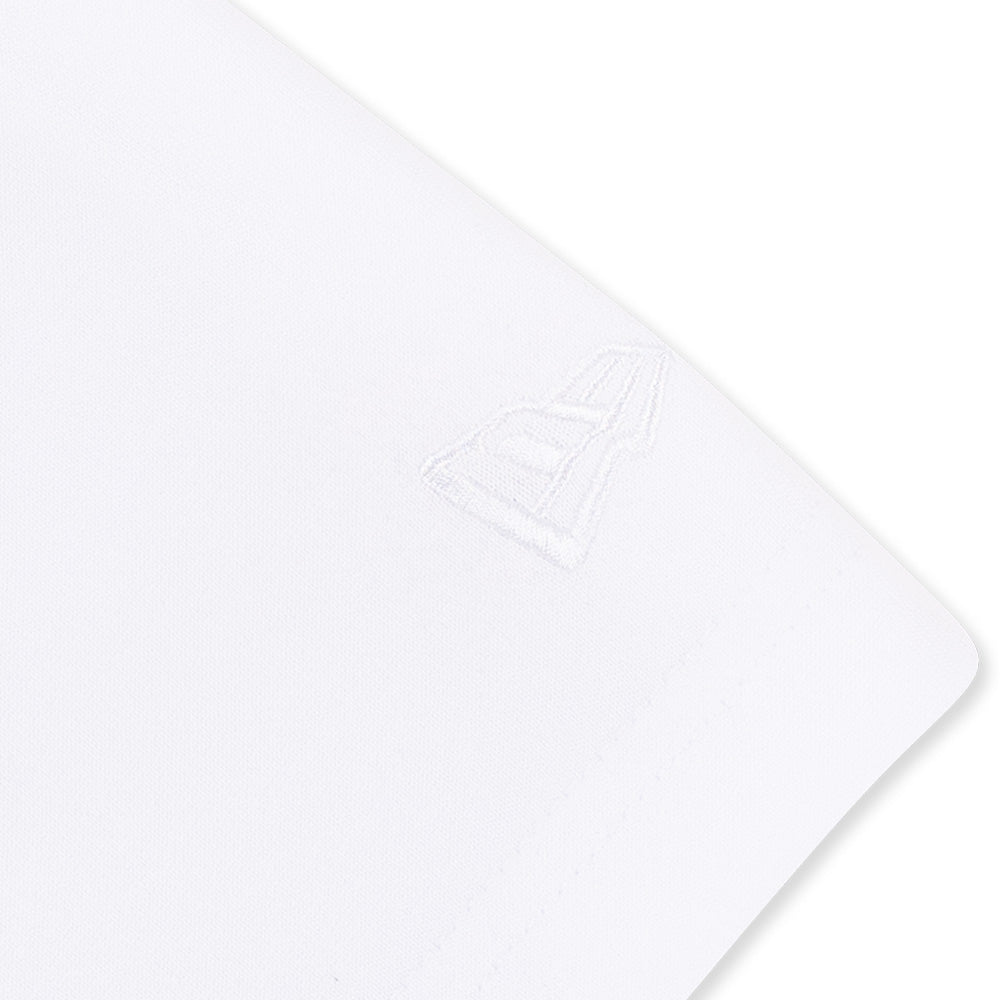 New Era Tonal Wordmark White Short Sleeve T-Shirt