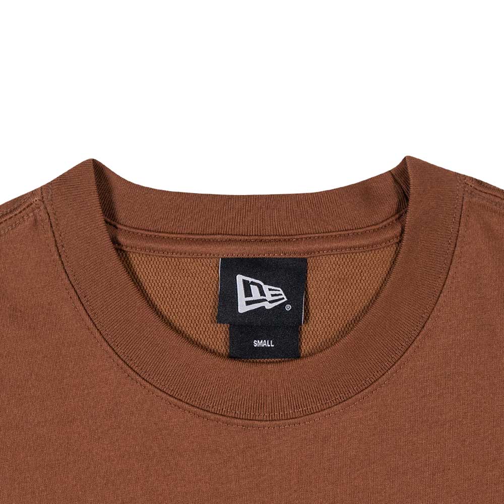 New Era Tonal Wordmark Toffee Short Sleeve T-Shirt