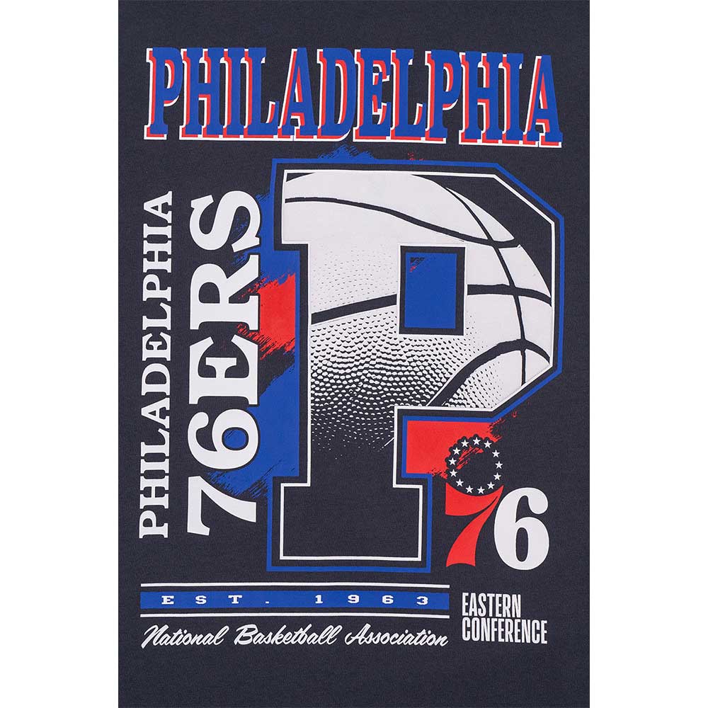 New Era Philadelphia 76ers NBA Baller Era Graphite Short Sleeve T-Shirt