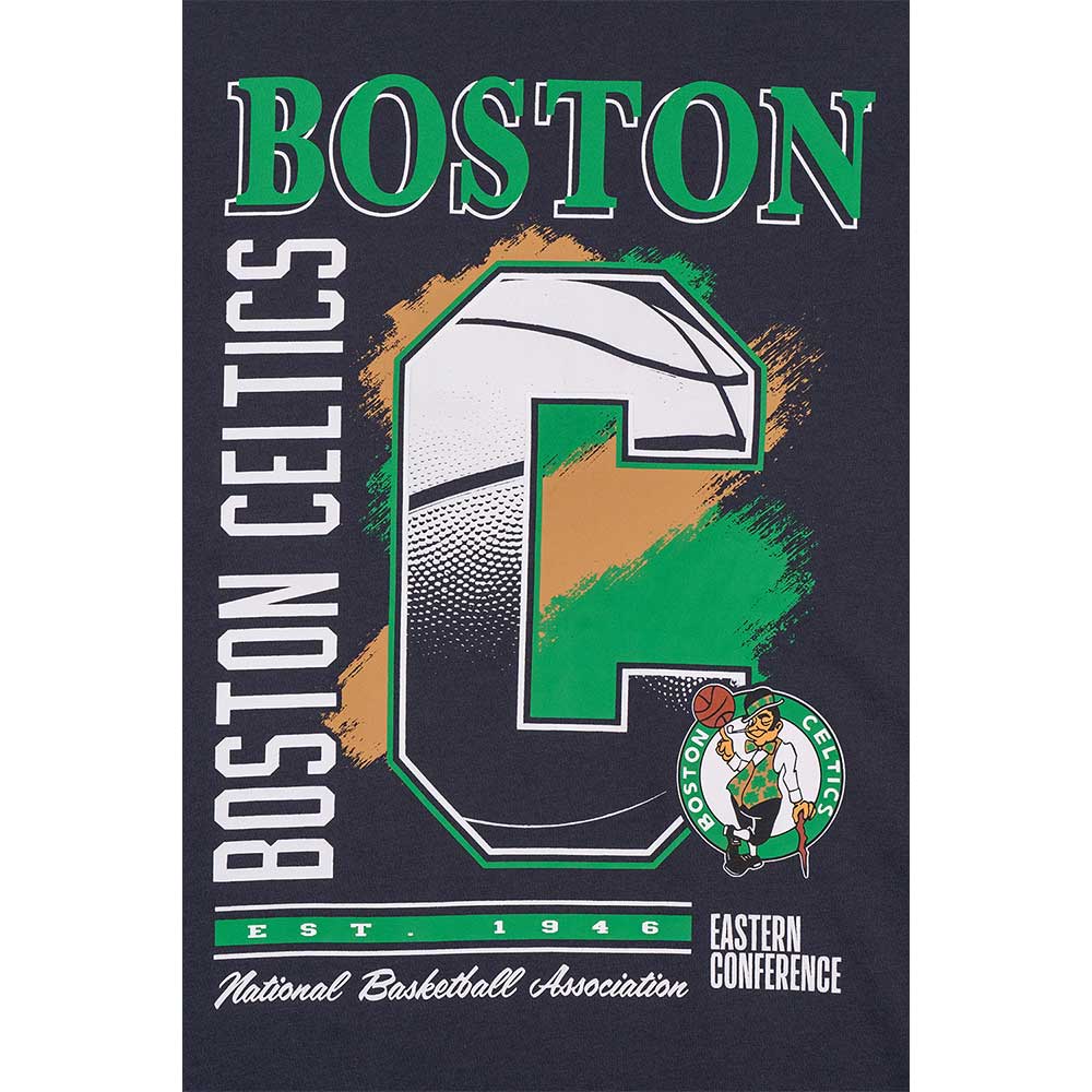 New Era Boston Celtics NBA Baller Era Graphite Short Sleeve T-Shirt