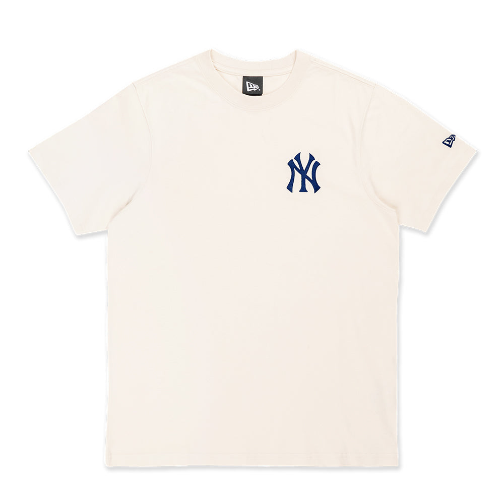 New Era New York Yankees MLB Color Era Light Cream Short Sleeve T-Shirt