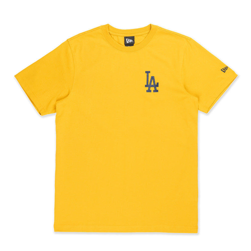 New Era Los Angeles Dodgers MLB Color Era Yellow Mustard Short Sleeve T-Shirt