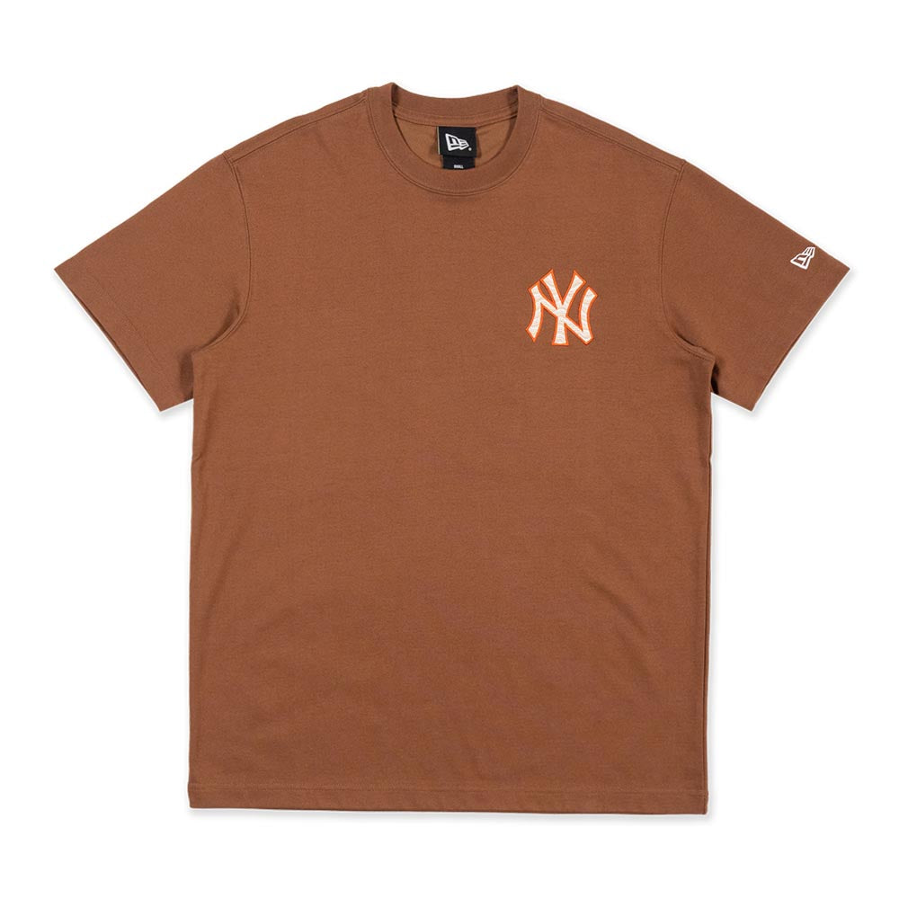 New Era New York Yankees MLB 5950 Pack Smoky Sizzle Toffee Short Sleeve T-Shirt