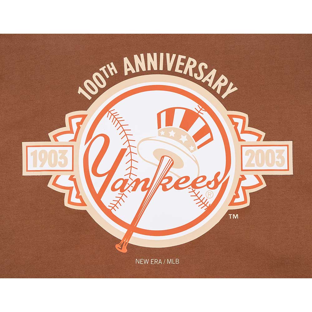 New Era New York Yankees MLB 5950 Pack Smoky Sizzle Toffee Short Sleeve T-Shirt