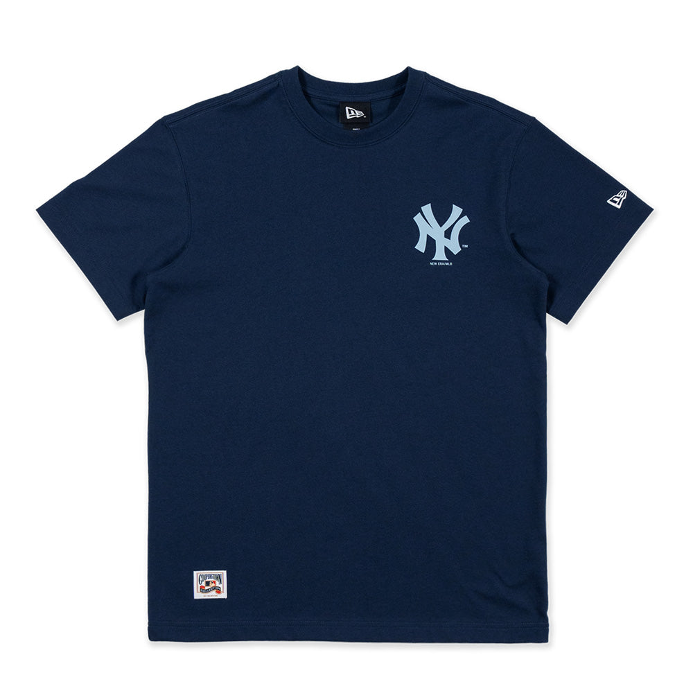 New Era New York Yankees MLB 5950 Pack Stellar Shadows Oceanside Blue Short Sleeve T-Shirt