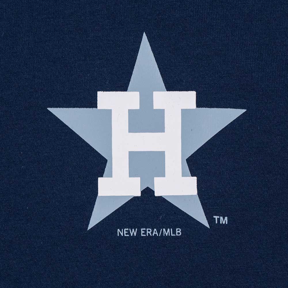 New Era Houston Astros MLB 5950 Pack Stellar Shadows Oceanside Blue Short Sleeve T-Shirt