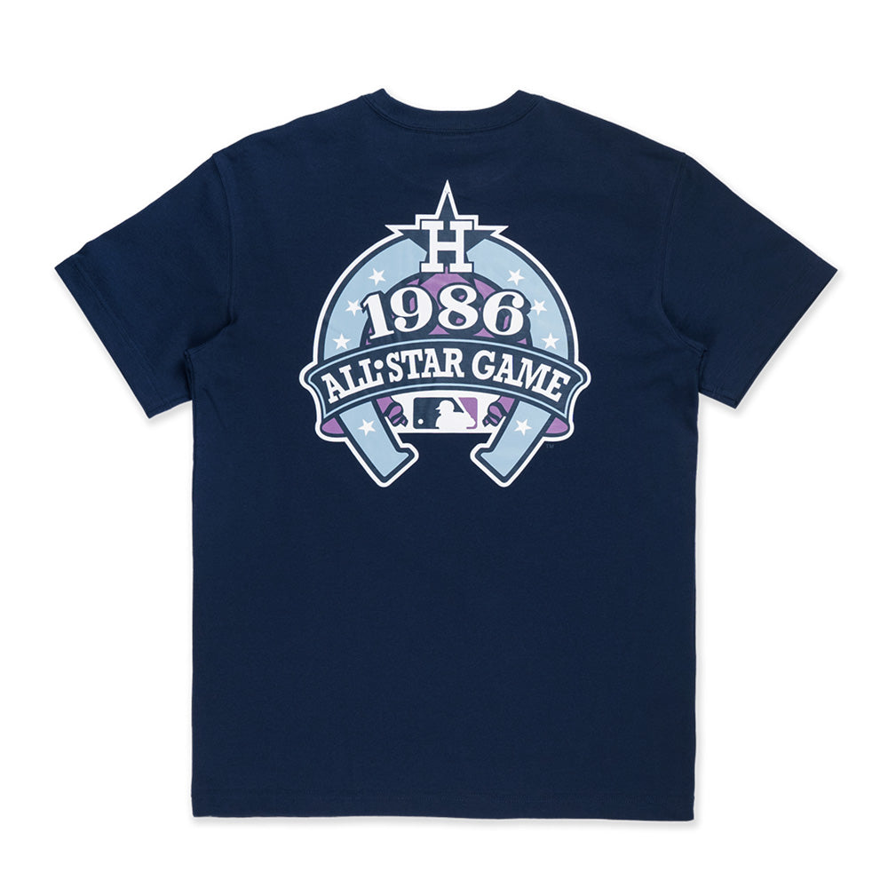 New Era Houston Astros MLB 5950 Pack Stellar Shadows Oceanside Blue Short Sleeve T-Shirt