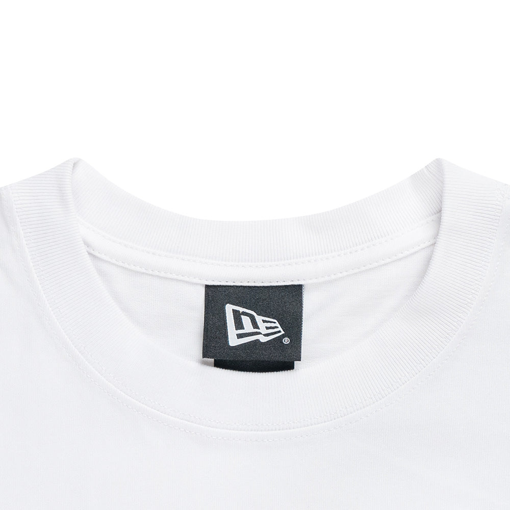 New Era Wordmark ODE TO NY White Oversized Short Sleeve T-Shirt