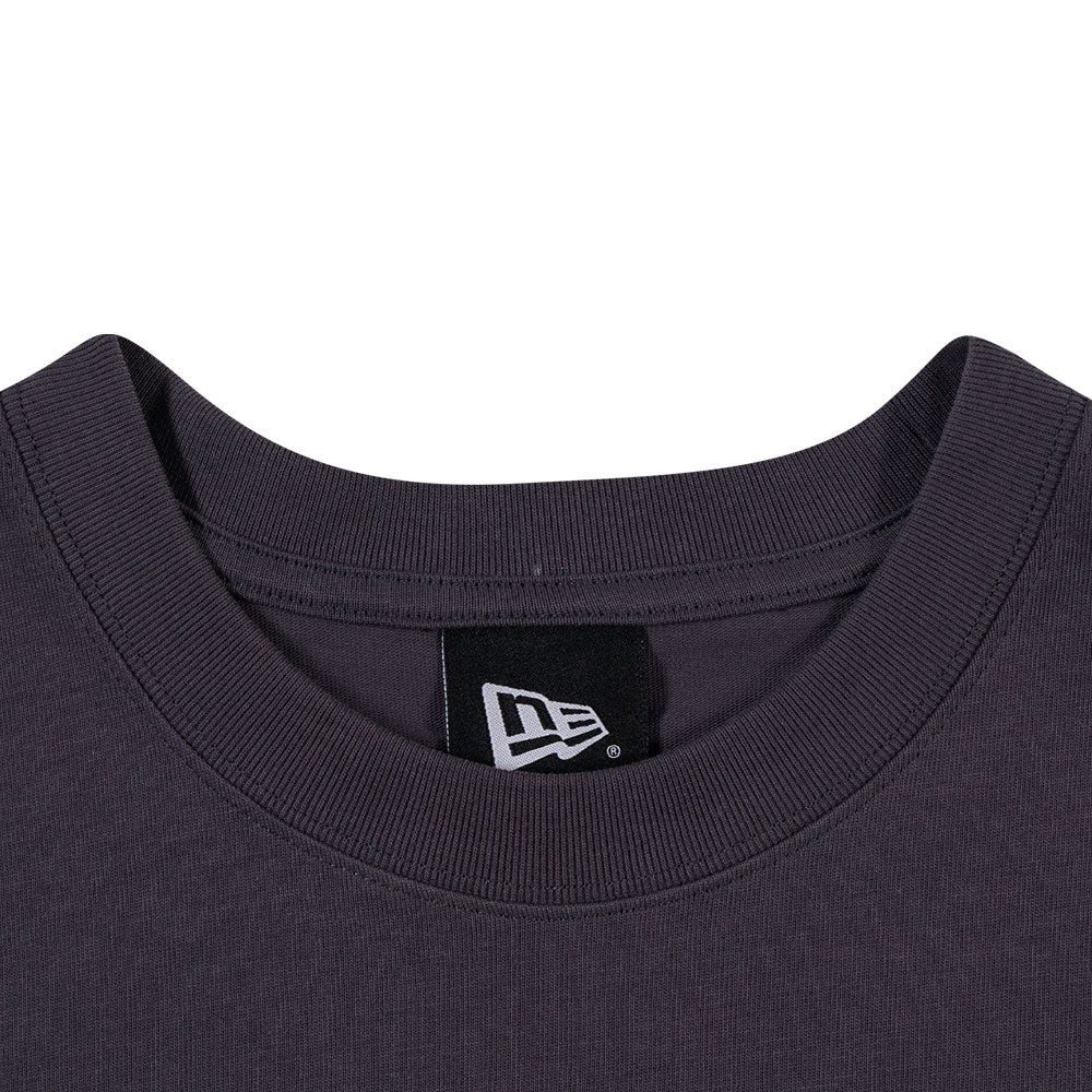 New Era Wordmark ODE TO NY Graphite Oversized Short Sleeve T-Shirt